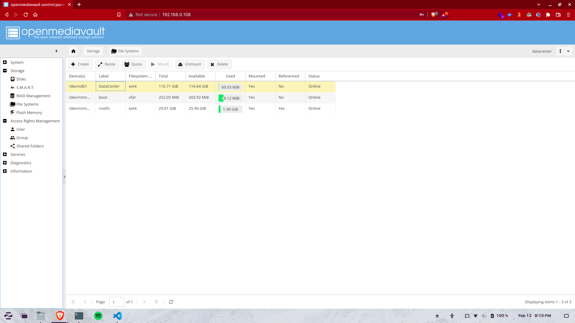 Folder Sharing
