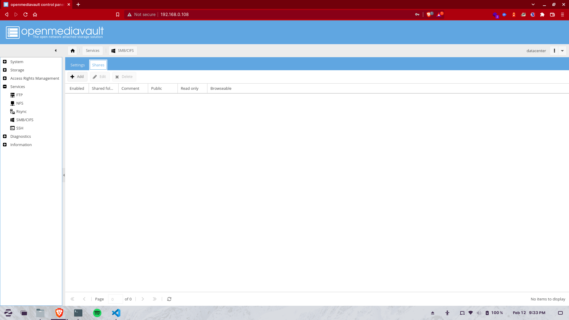 Samba Service